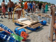 Riciclonda: festa ecologica
nelle acque di Ravenna
